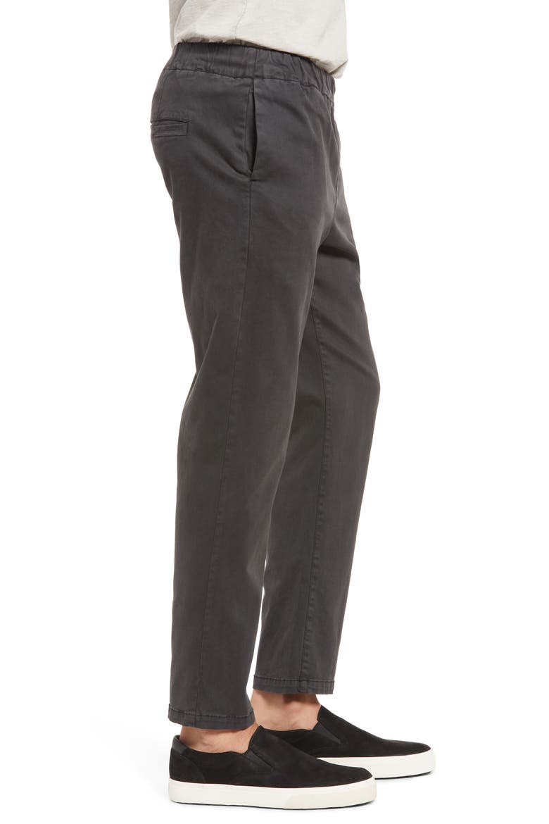 Julian Cotton Blend Pants, Alternate, color, WASHED BLACK