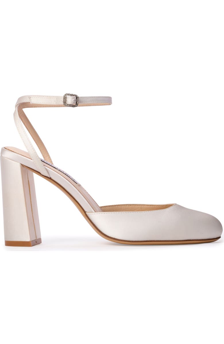 Anne Barge Amara Pump, Main, color, White Satin