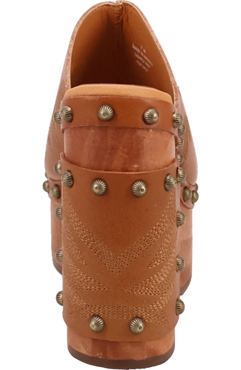 Dingo Free Spirit Platform Slide Sandal, Alternate, color, Tan