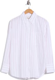 TWP Big Joe Striped Cotton Shirt