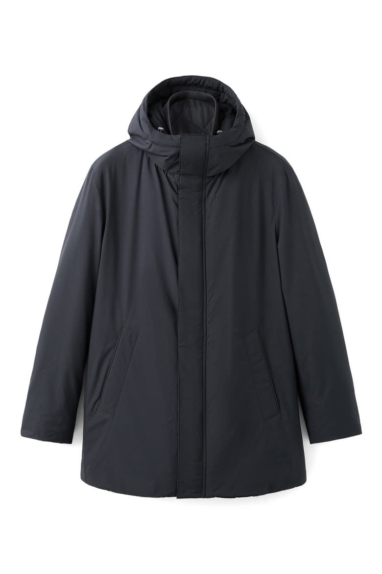 Water Repellent Insulated 3-in-1 Coat, Alternate, color, NAVY