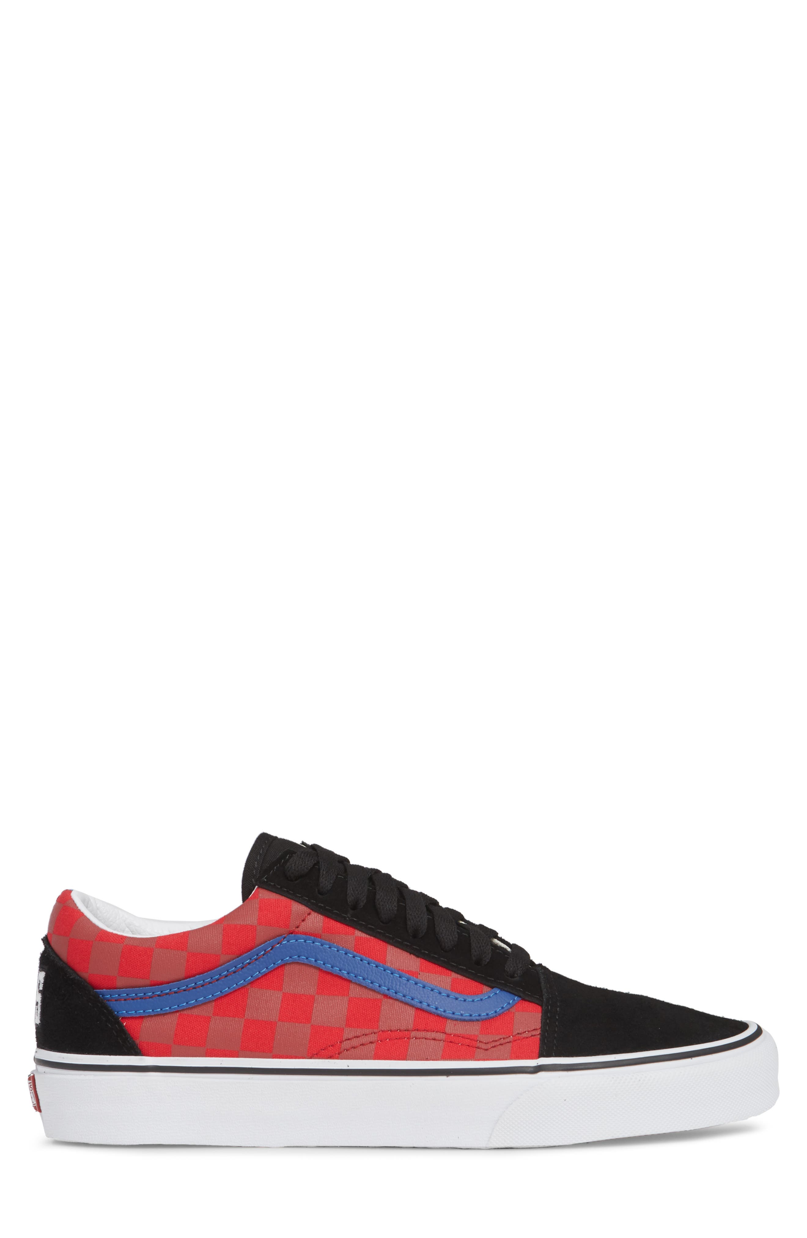 Old Skool Sneaker, Alternate, color, RALLY CHECKER/ MULTI/ BLACK