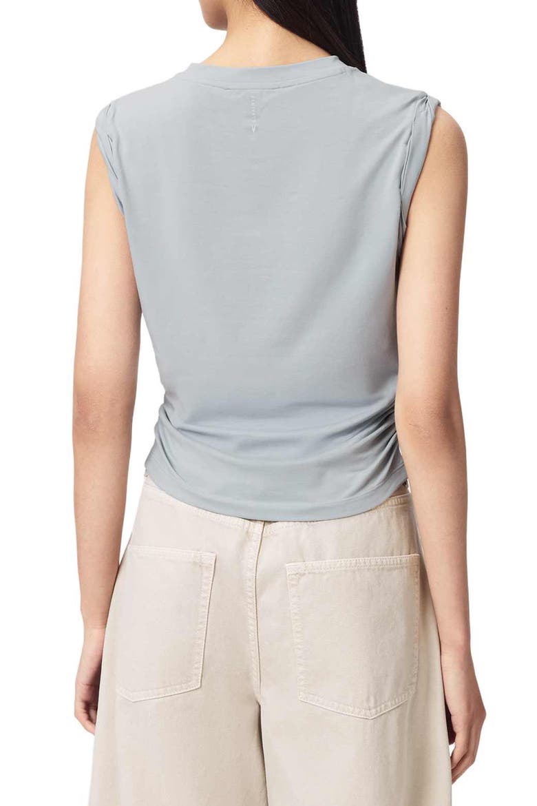 West Side Ruched Tank, Alternate, color, HIGH RISE BLUE
