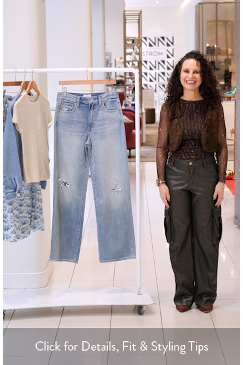 Hendrix High Waist Wide Leg Jeans video