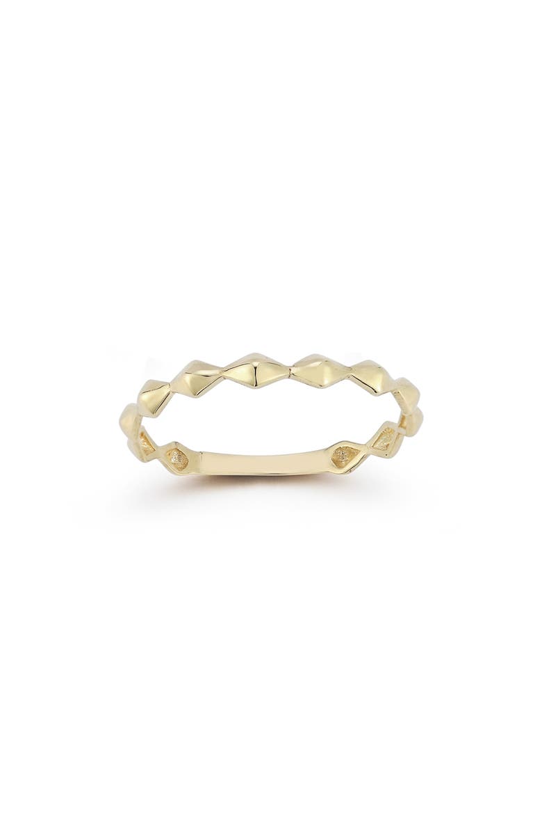 Ember Fine Jewelry 14K Gold Diamond Chain Band Ring, Alternate, color, Gold