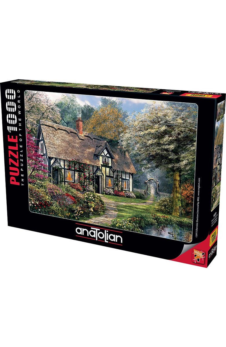 Anatolian Victorian Garden 1000 piece Jigsaw Puzzle for Adults, Main, color, Multicolor