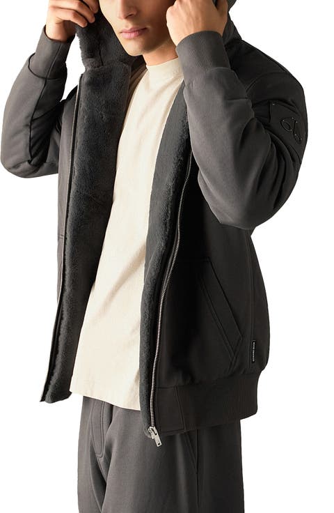 Classic Bunny Fleece Jacket with Removable Faux Fur Lining