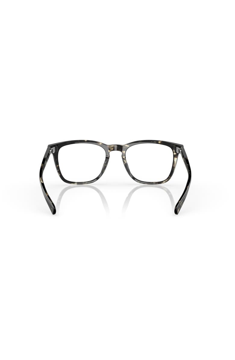 Costa 53mm Rectangle optical glasses, Alternate, color, Black