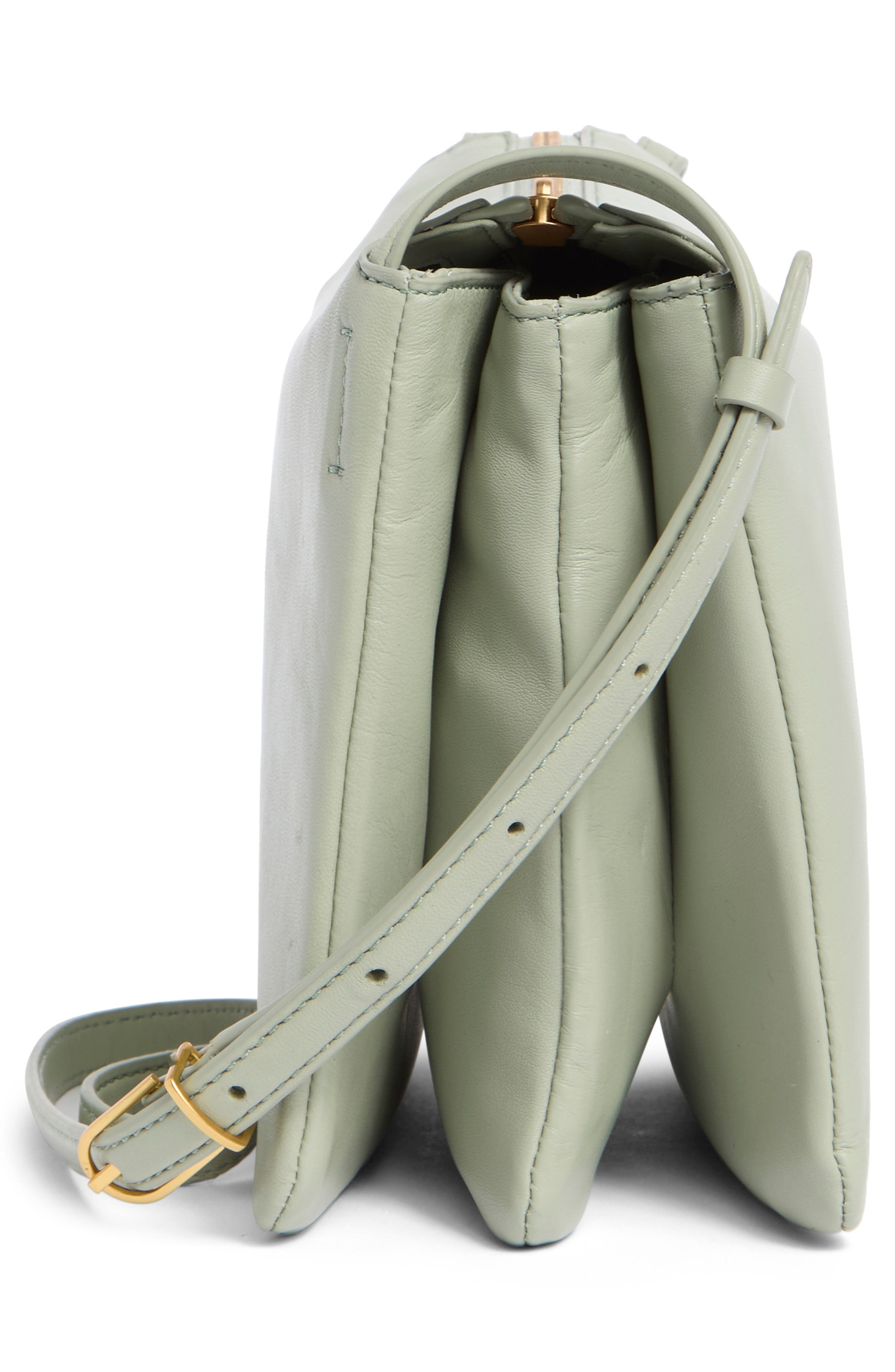 Sammi Triple Compartment Swing Crossbody Bag, Alternate, color, ALOE STONE