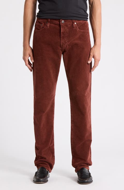 Everett Straight Leg Corduroy Pants