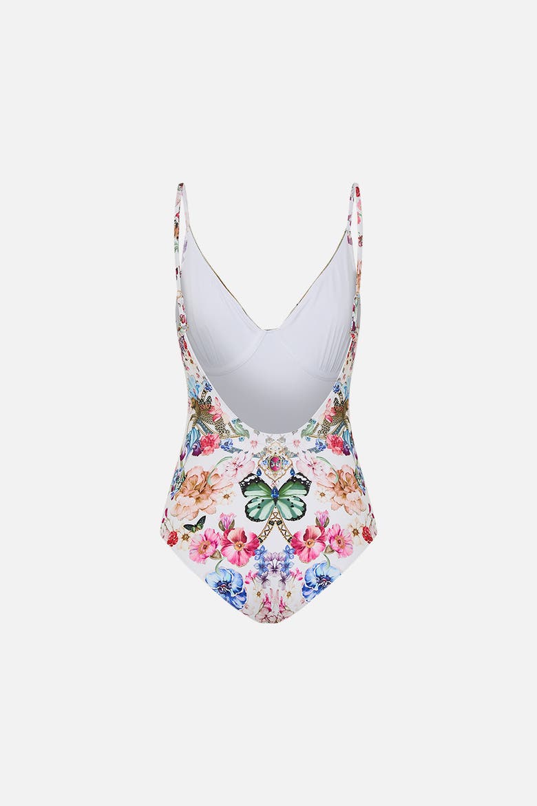 Wired V Neck One Piece Monserrate Magic, Alternate, color, Monserrate Magic