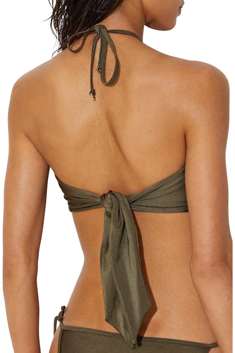 Janina Bikini Top, Alternate, color, KHAKI GREEN