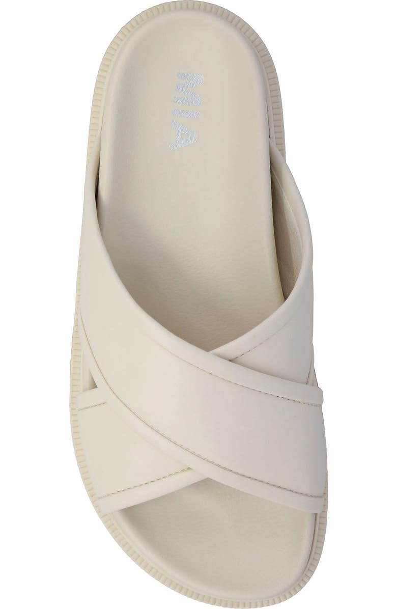 MIA Teresa Platform Sandal, Alternate, color, Bone