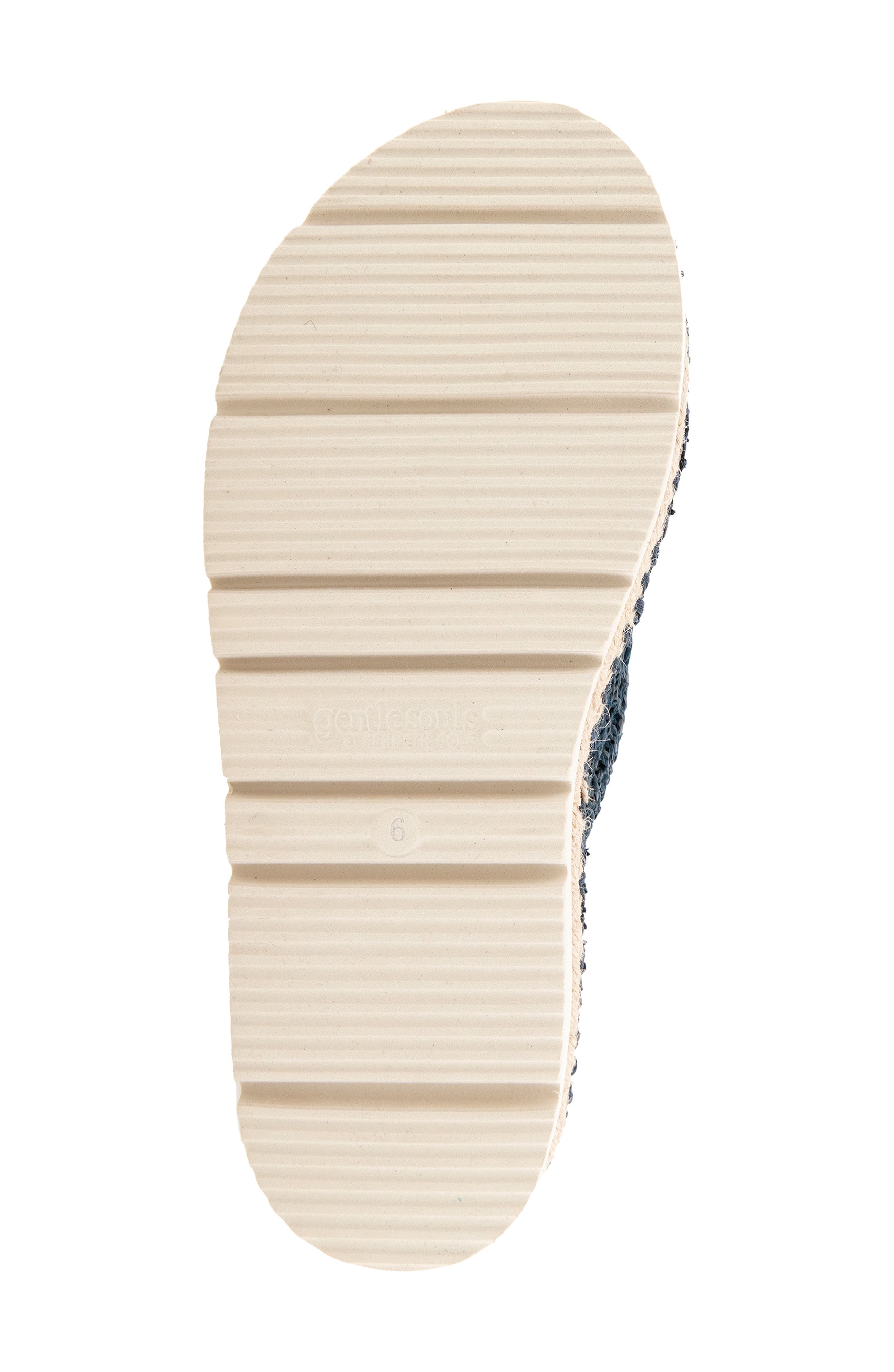 Leilani Slide Sandal, Alternate, color, NAVY KNIT