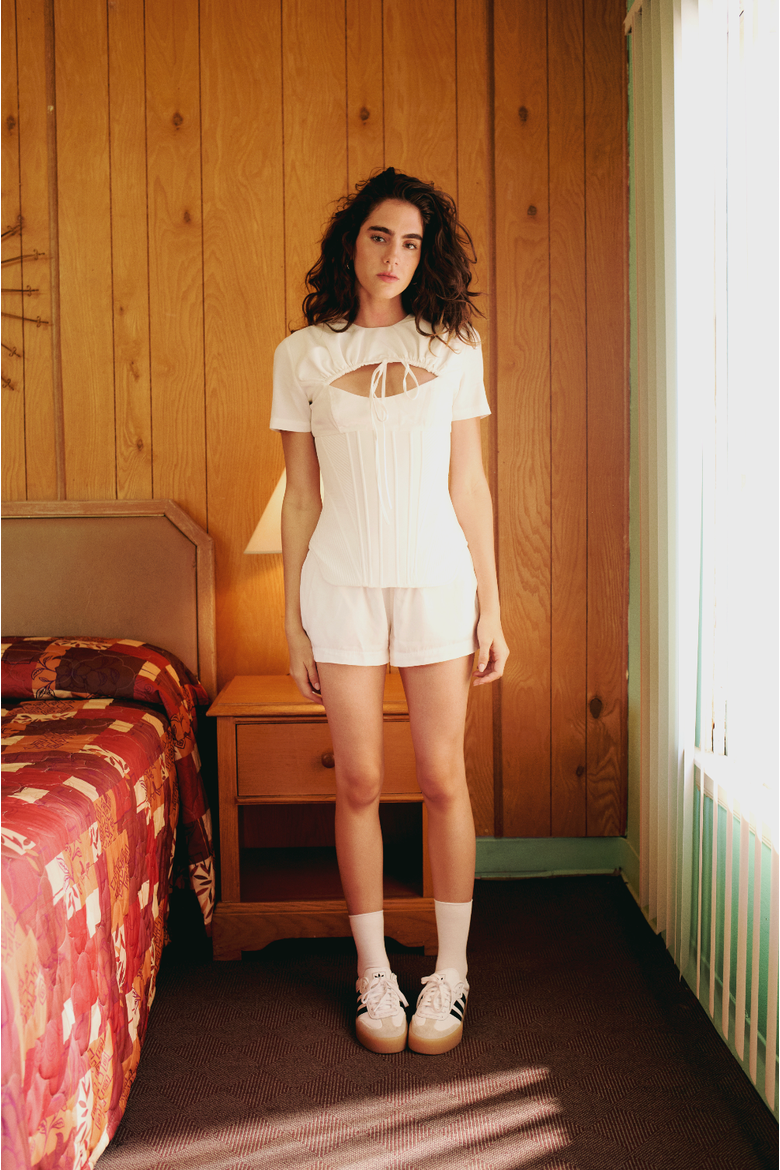 White Short, Alternate, color, white