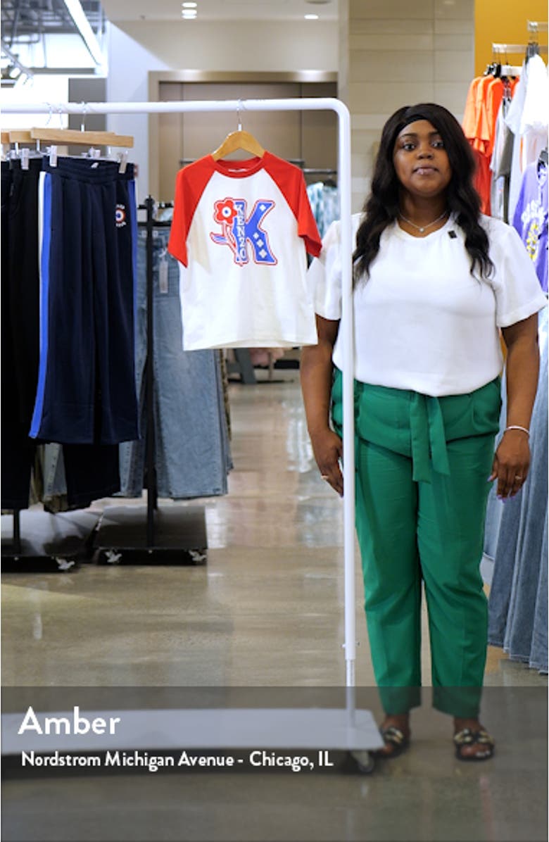 Kids' Cotton Logo Graphic T-Shirt, sales video thumbnail