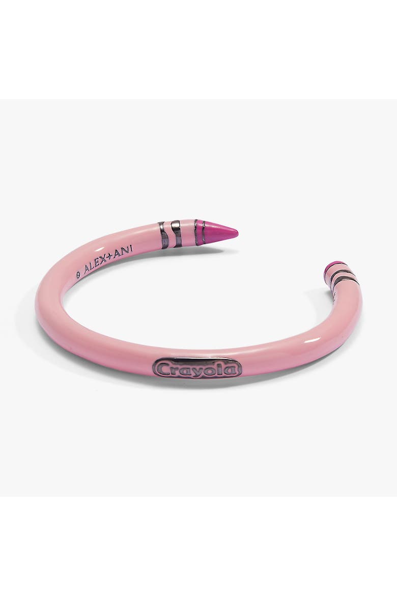 Crayola Tickle Me Pink Crayon Cuff, Main, color, Pink