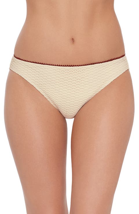Contrast Trim Hipster Swim Briefs