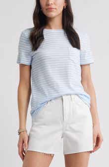 Caslon® Cotton & Modal T-Shirt