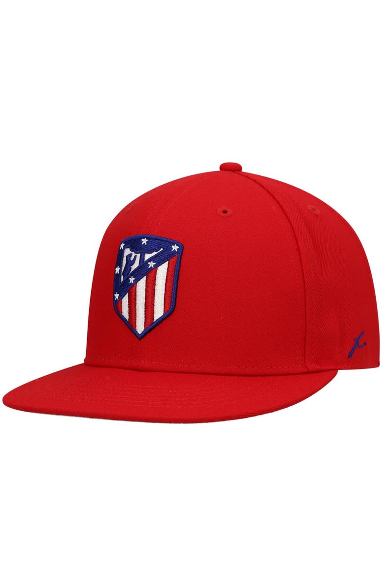 FAN INK Men's Red Atletico de Madrid Dawn Fitted Hat, Main, color,