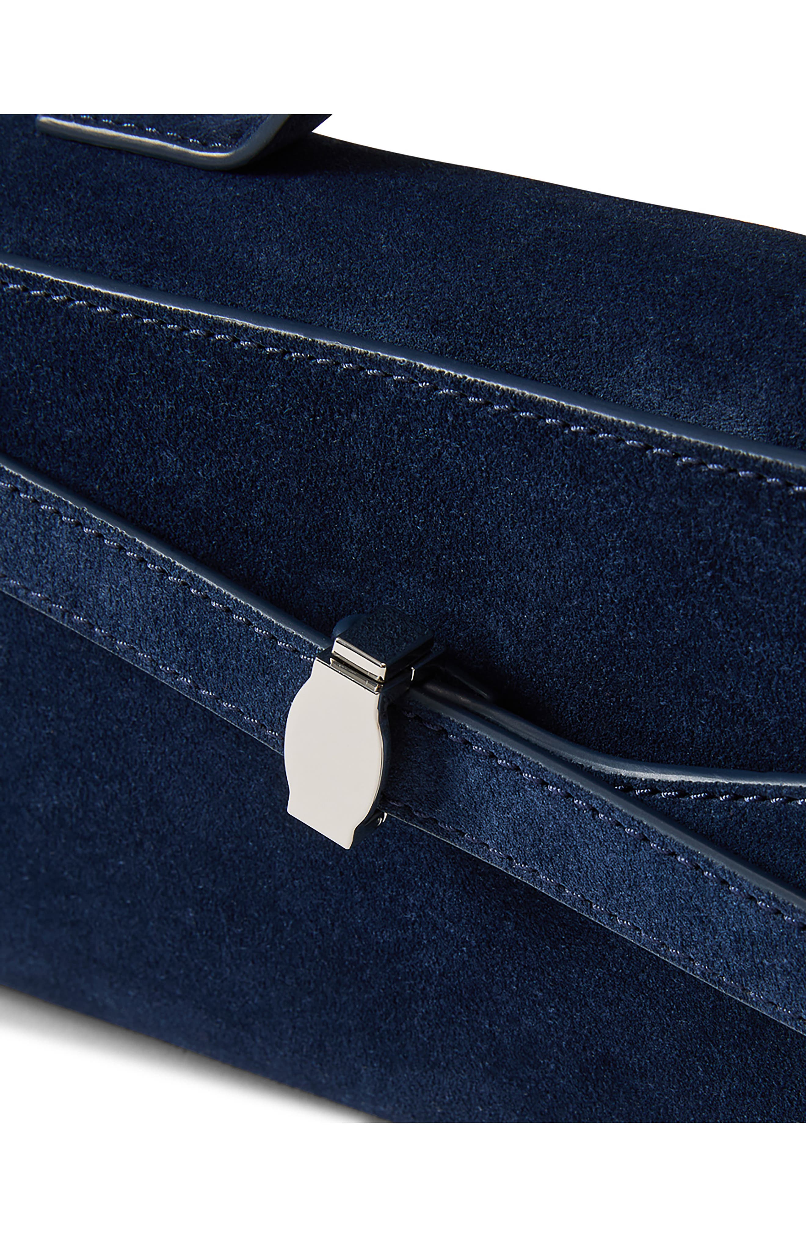 Veronica Beard Dash Clutch, Alternate, color, Navy