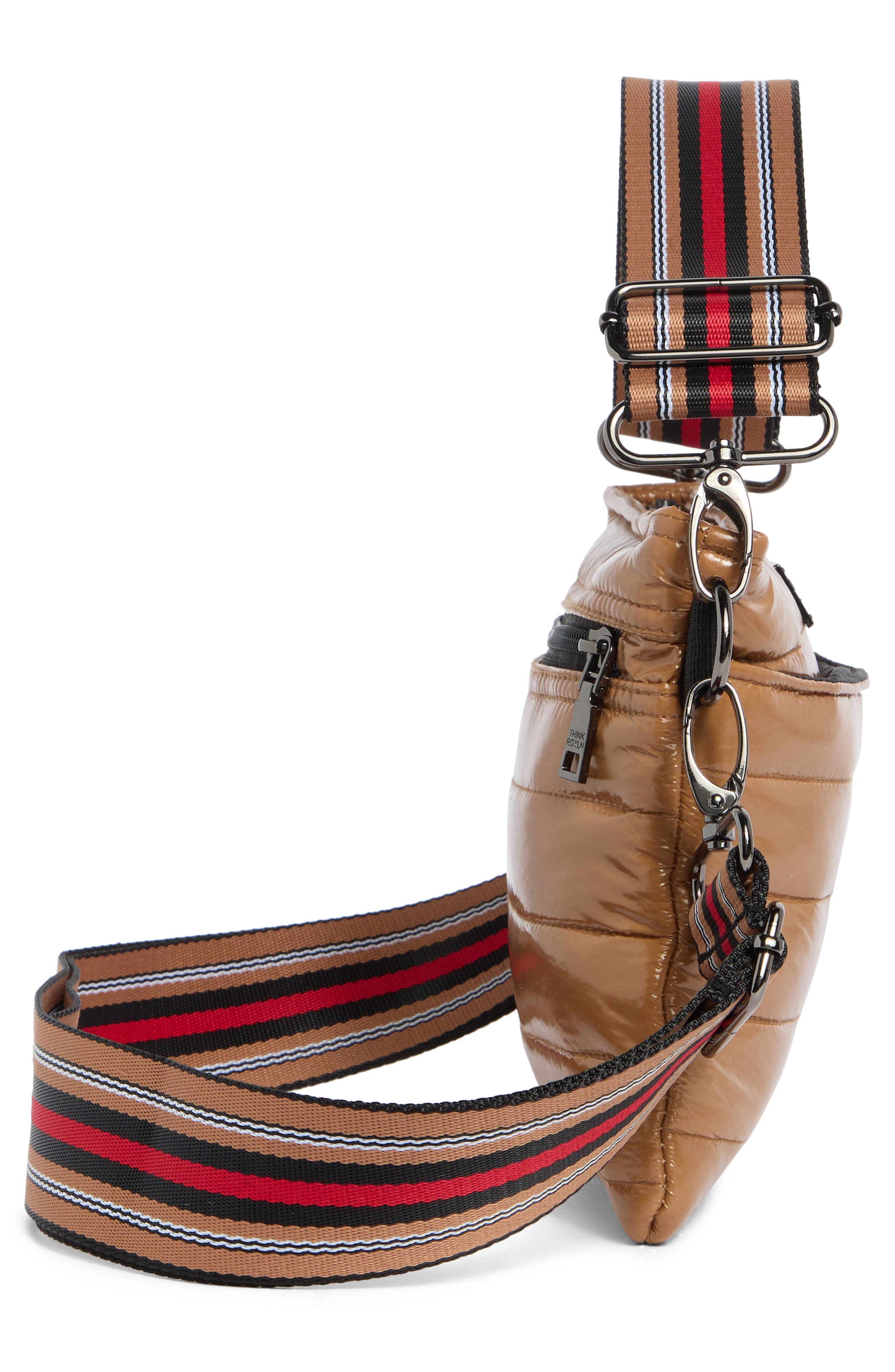 THINK ROYLN Bum Bag 2.0, Alternate, color, Glossy Brown