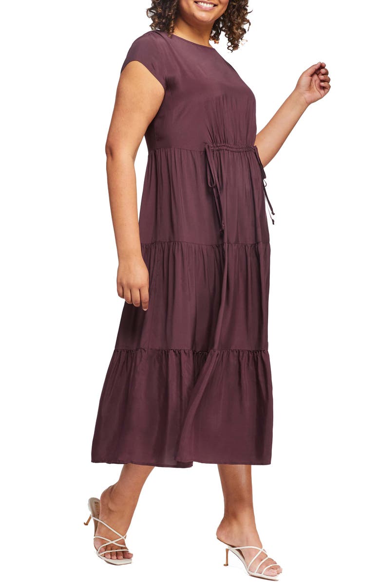 Estelle Lana Tiered Maxi Dress, Alternate, color, 