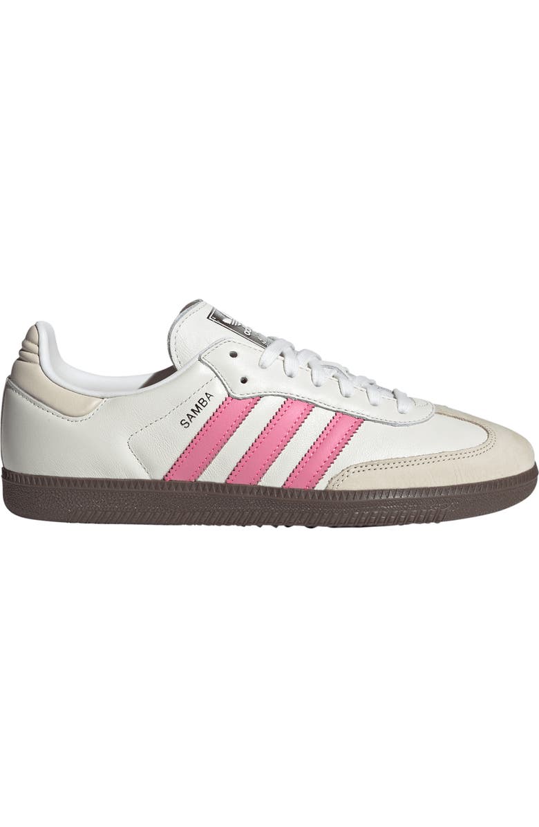 adidas Gender Inclusive Samba OG Sneaker, Alternate, color, Cloud/Pink/ Wonder