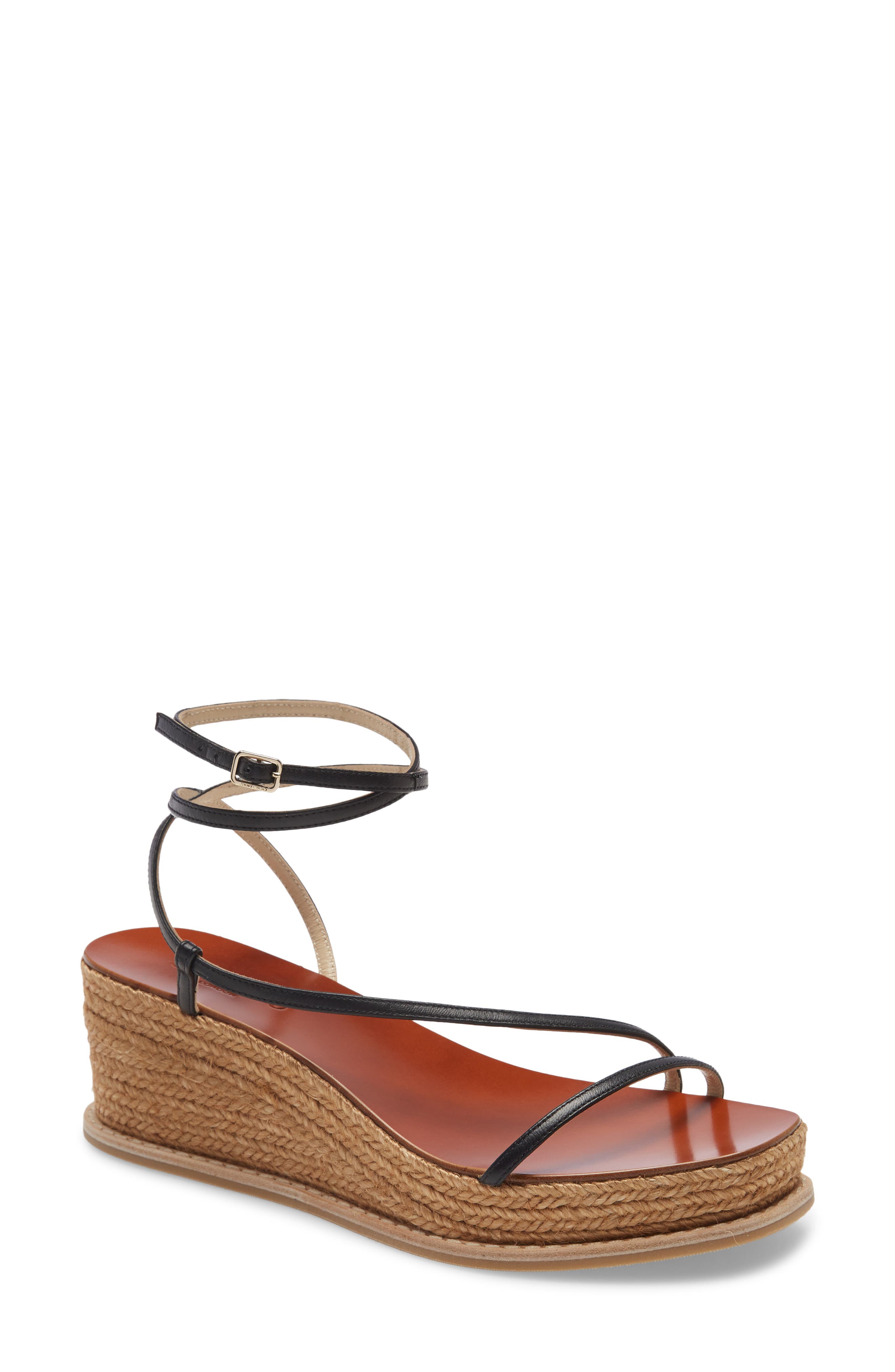 Jimmy Choo Drive Ankle Strap Espadrille Sandal, Main, color, 