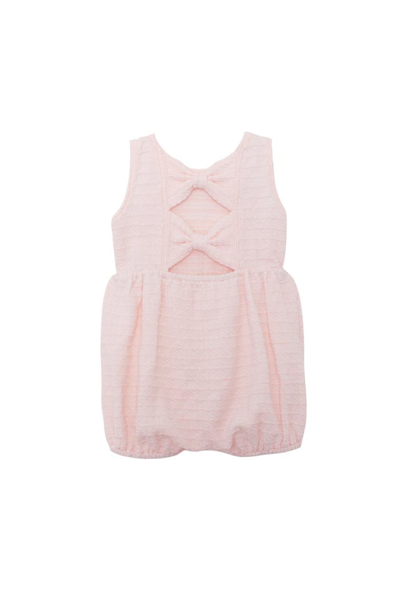 Pink Cloud Sleeveless Romper, Alternate, color, Pink
