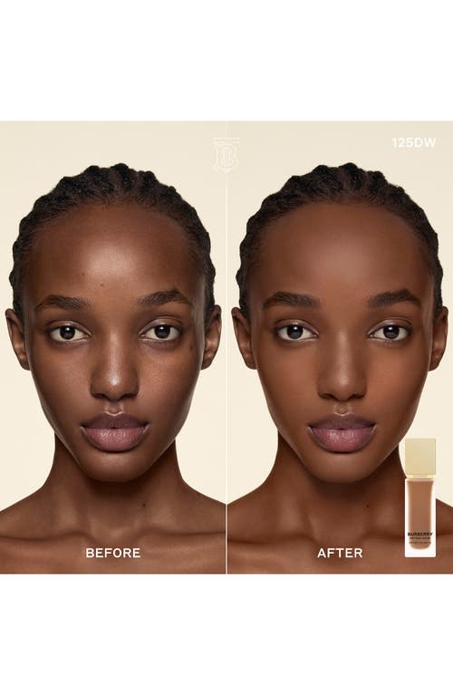 Burberry Beyond Wear Perfecting Matte Foundation In 125 Deep Warm