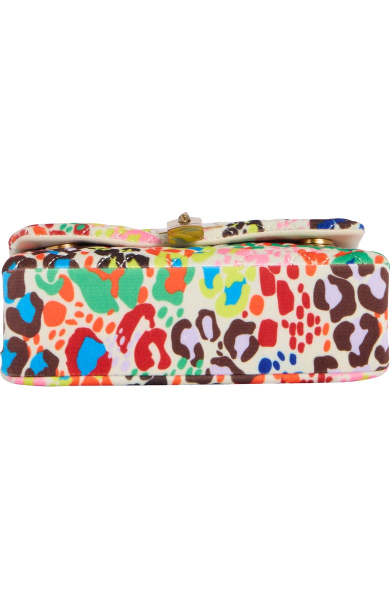 Kurt Geiger London Velvet Mini Brixton Crossbody Bag, Alternate, color, Open White