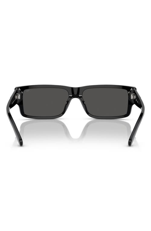 Diesel ® Geck-d 57mm Rectangular Sunglasses