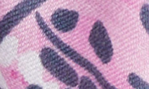Area Stars Abstract Print Scarf In Purple