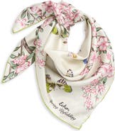Echo Spring Unfolding Silk Square Scarf
