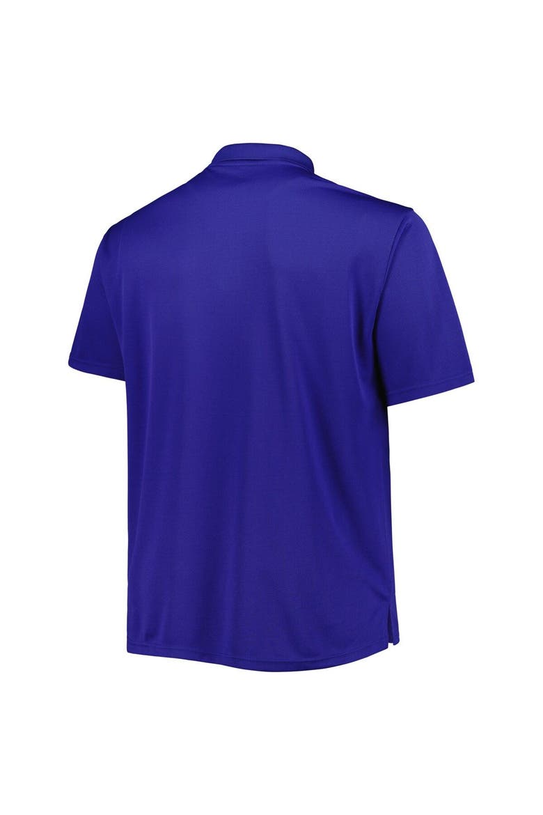 Men's Royal New York Giants Big & Tall Birdseye Polo, Alternate, color, Royal