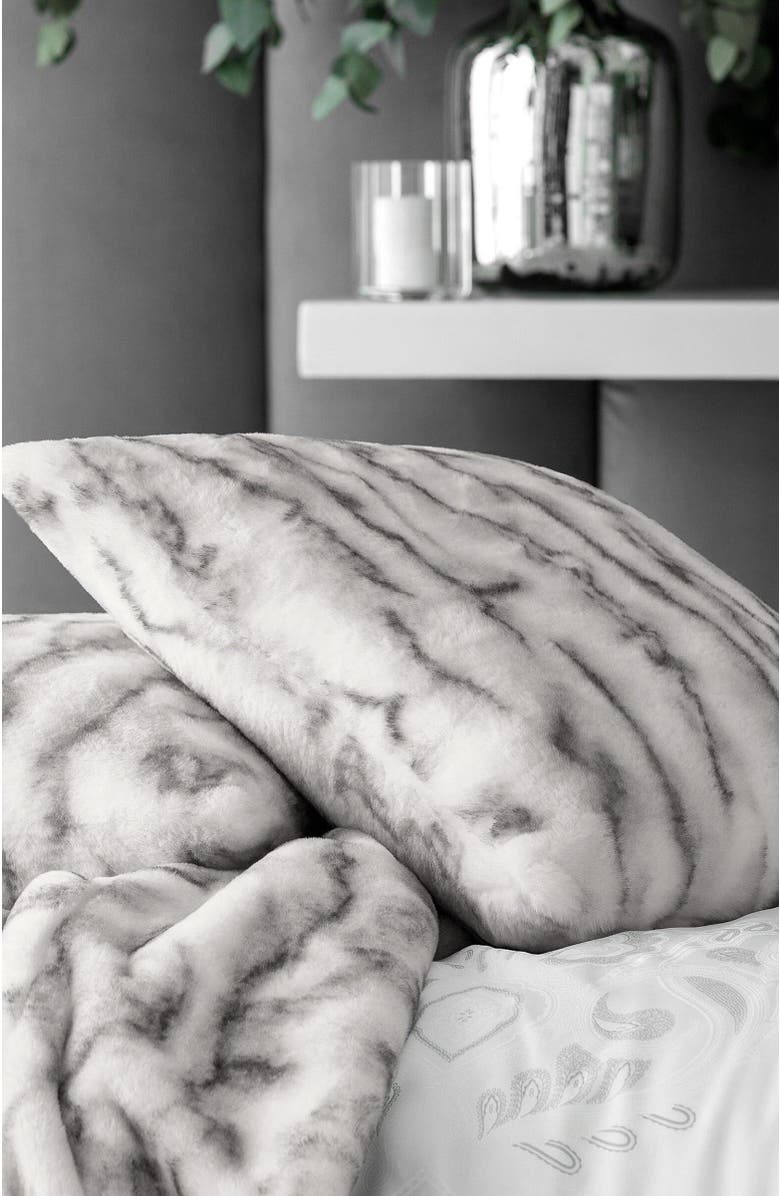 Togas Amara Decorative Pillow, Alternate, color, White