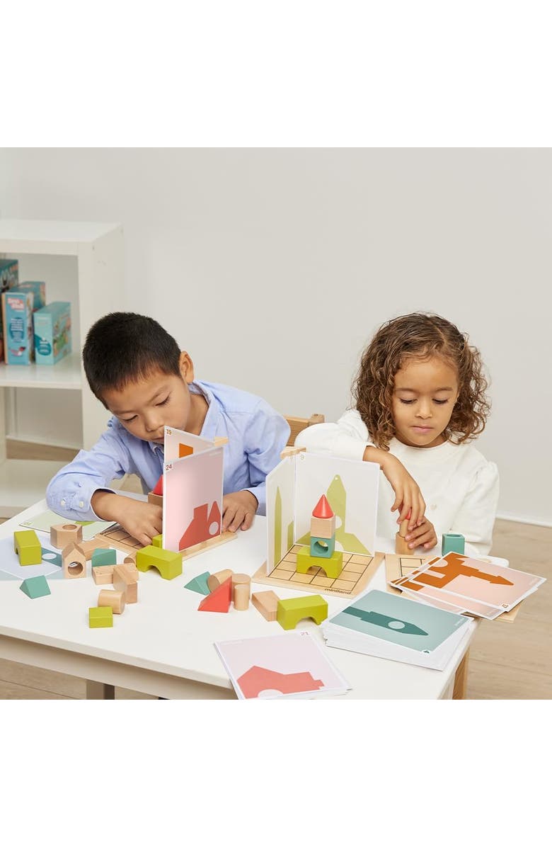 Miniland Shape Makers, Alternate, color, Blue-Green Multi