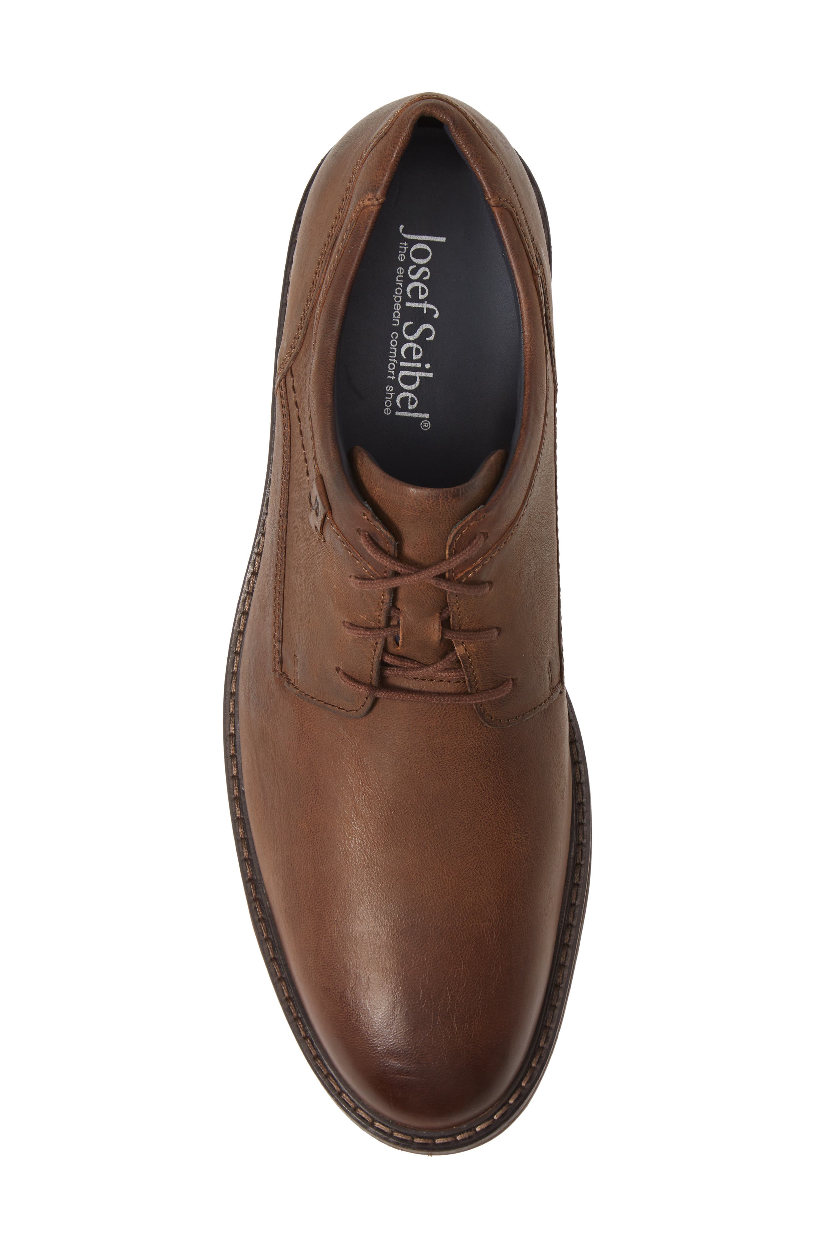 Earl Plain Toe Derby, Alternate, color, CAMEL LEATHER