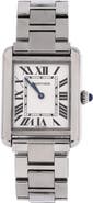 Pre-Owned Cartier Tank Solo Quartz Watch Stainless Steel 24