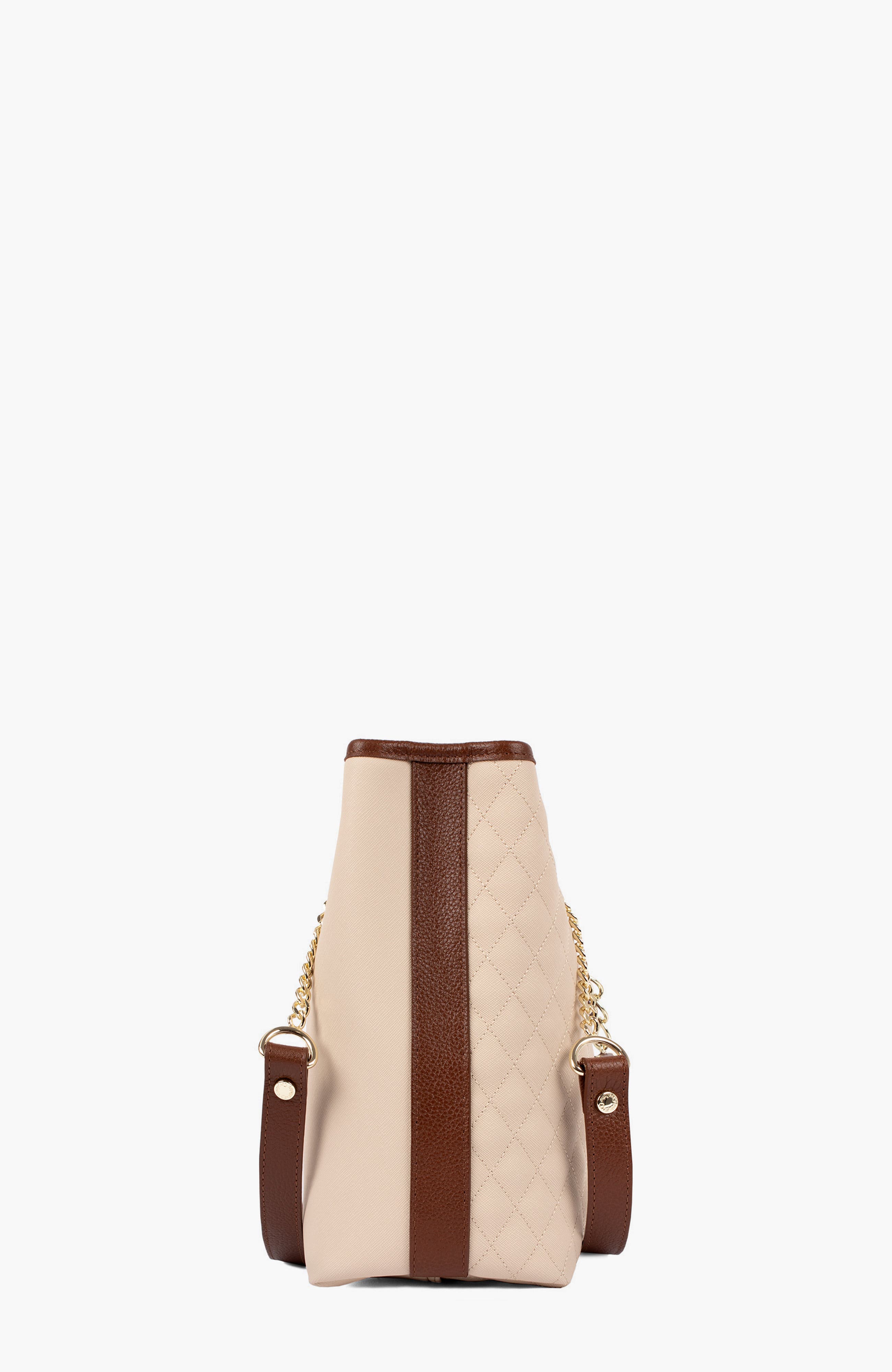 Sublime 258 Shoulder Bag, Alternate, color, Camel Brown / Beige / White