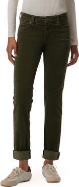 KUT from the Kloth Catherine Stretch Cotton Corduroy Boyfriend Pants