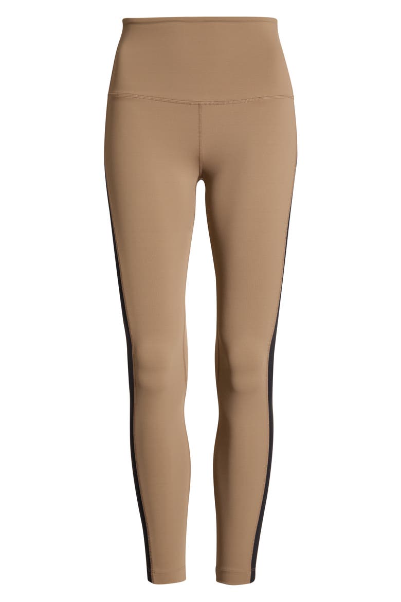 Sculpt Colorblock Leggings, Alternate, color, CARIBOU/ BLACK
