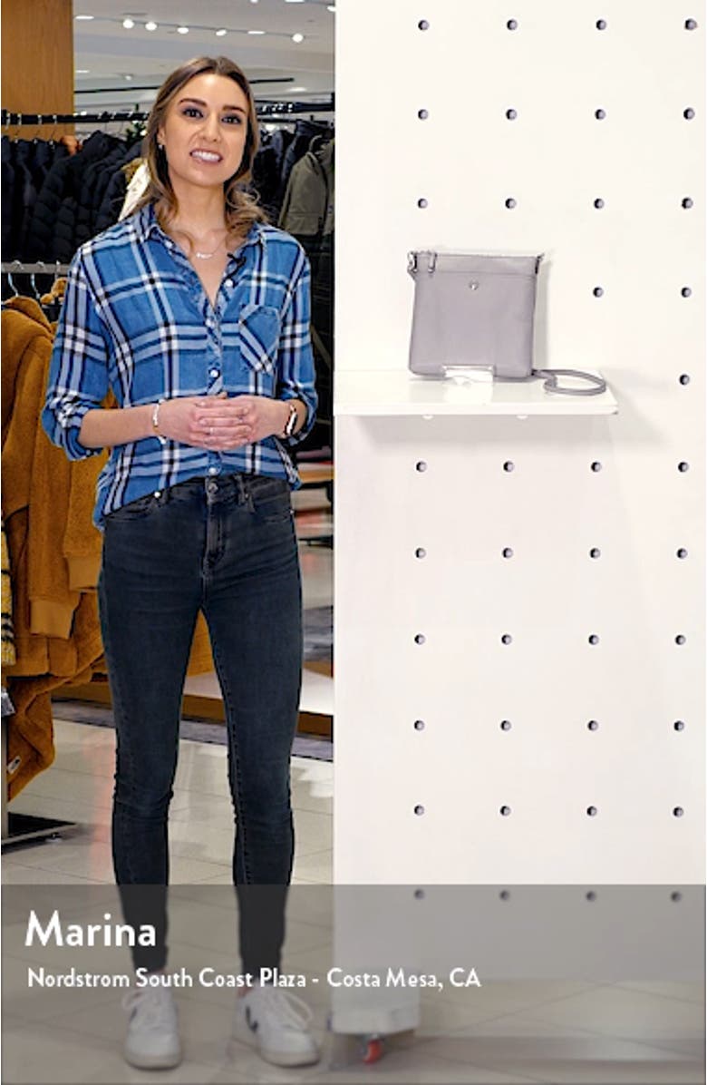 small polly leather crossbody bag, sales video thumbnail