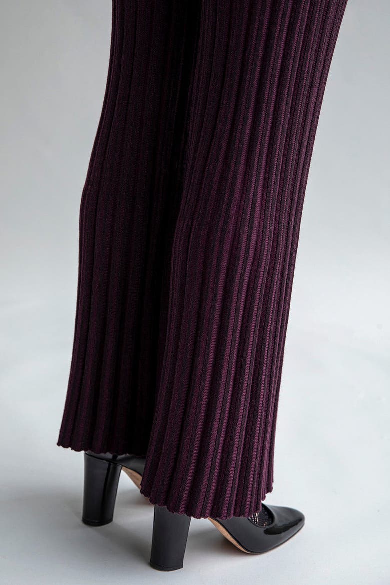 Marcelle Trousers, Alternate, color, AUBERGINE