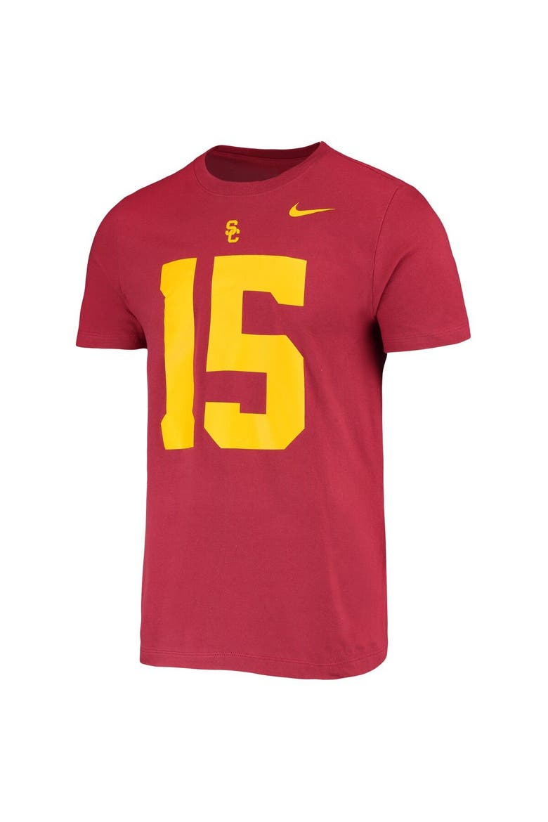 Men's Nike Drake London Cardinal USC Trojans 2022 NFL Draft Name & Number T-Shirt, Alternate, color, Cardinal