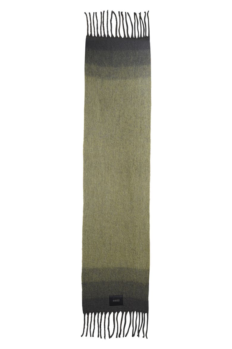 Fuzzy Ombré Wool Blend Scarf, Alternate, color, MULTI