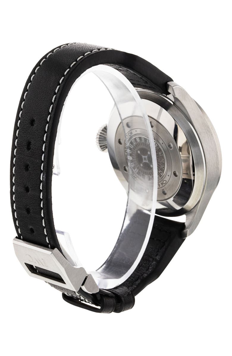 Watchfinder & Co. IWC Preowned 2021 Big Pilot's IW501014 Automatic Leather Strap Watch, 46.2mm, Alternate, color, Silver