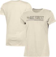 Champion Women's Champion Cream Wake Forest Demon Deacons Classic T-Shirt