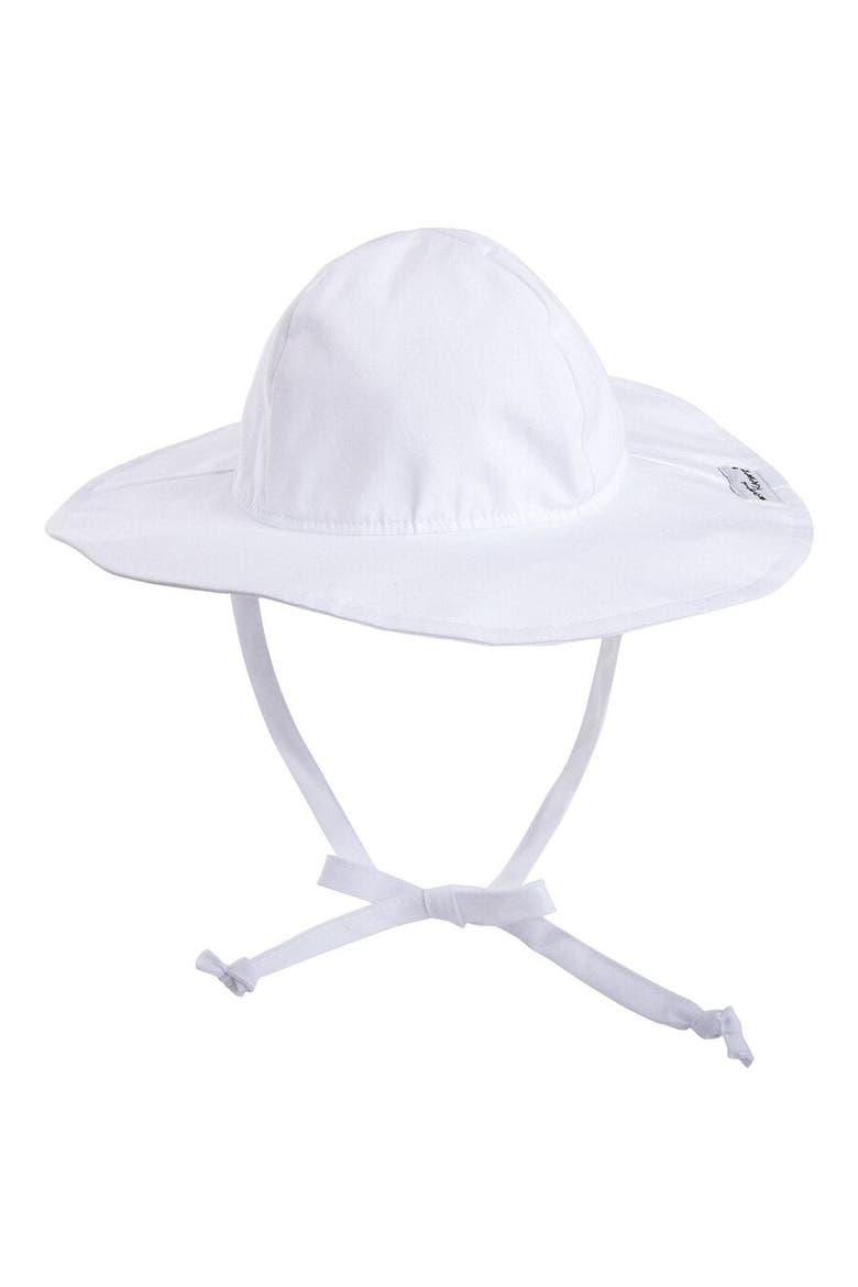 Baby/Toddler UPF 50+ Organic UV Blocking Wide Brim Floppy Sun Hat, Main, color, Natural